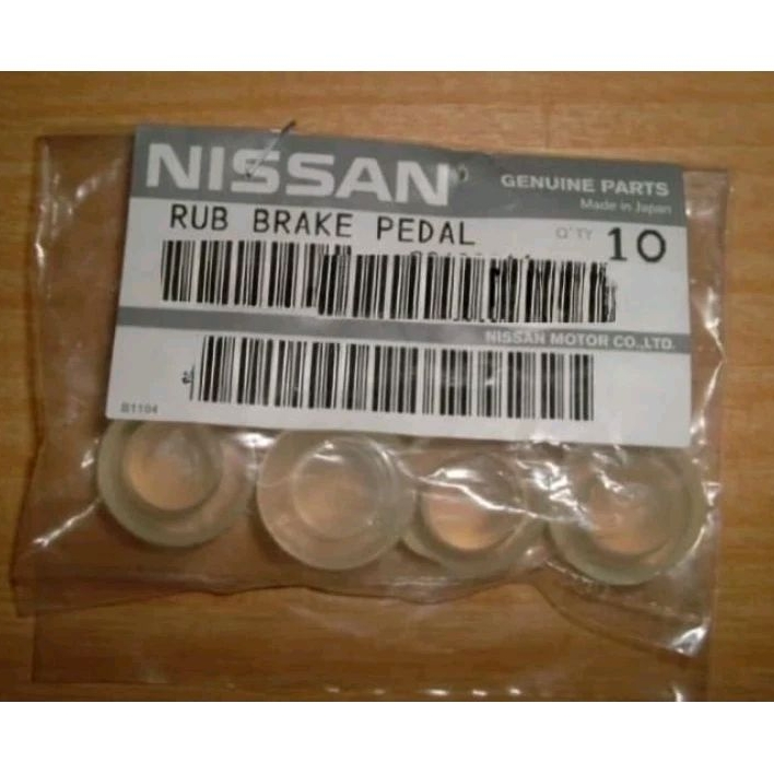 TJ - Karet Penahan Pedal Rem Brake Stopper Rubber Pedal ORIGINAL NISSAN 