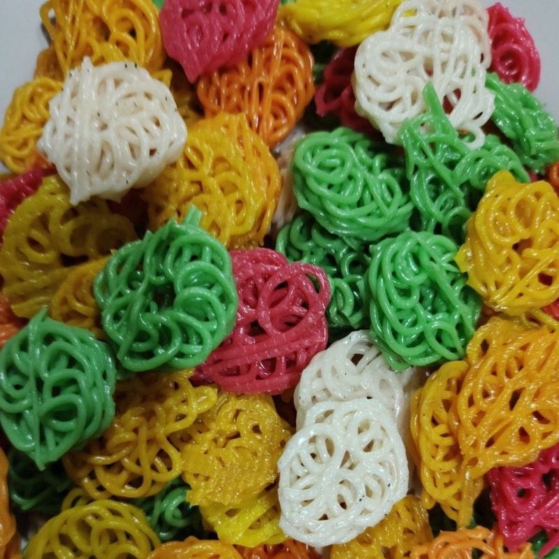 

topping seblak SUKA-SUKA 1000an KERUPUK Mawar Warna Warni