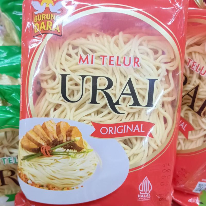 

mie urai burung dara 140 gr