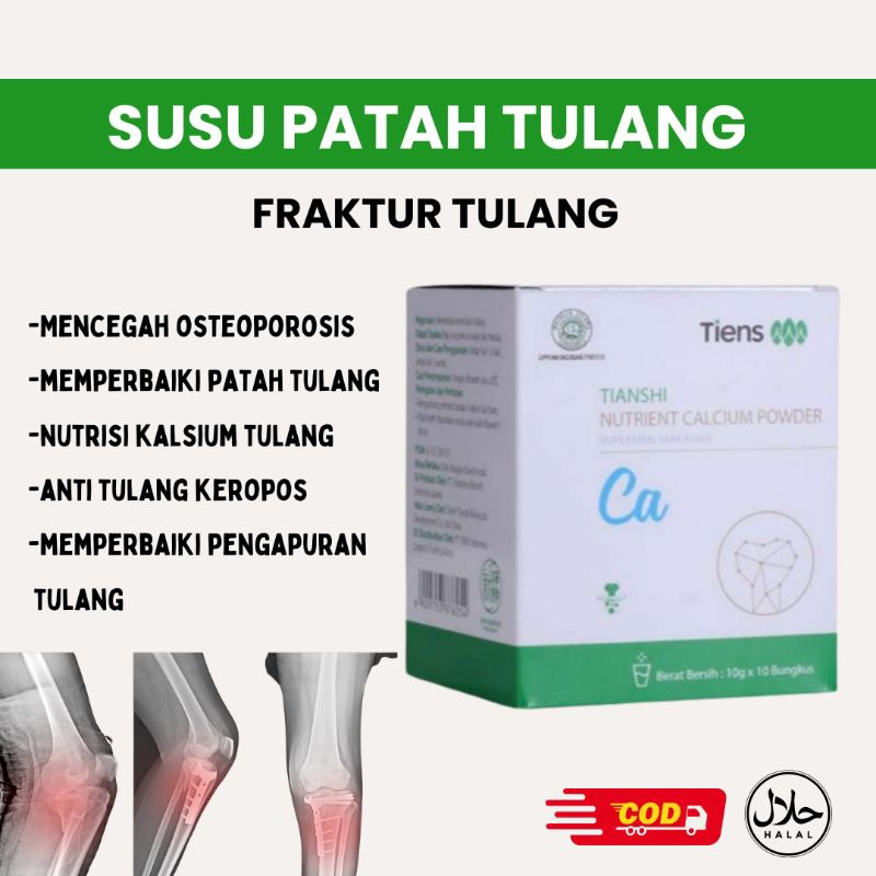 

SUSU TIENS UNTUK PATAH TULANG ORIGINAL-TIANSHI NUTRIENT CALCIUM POWDER