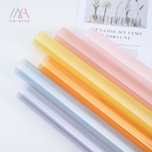 

[20 LBR] Kertas Buket Bunga Warna Transparan / Flower Wrapping Paper Transparent Color