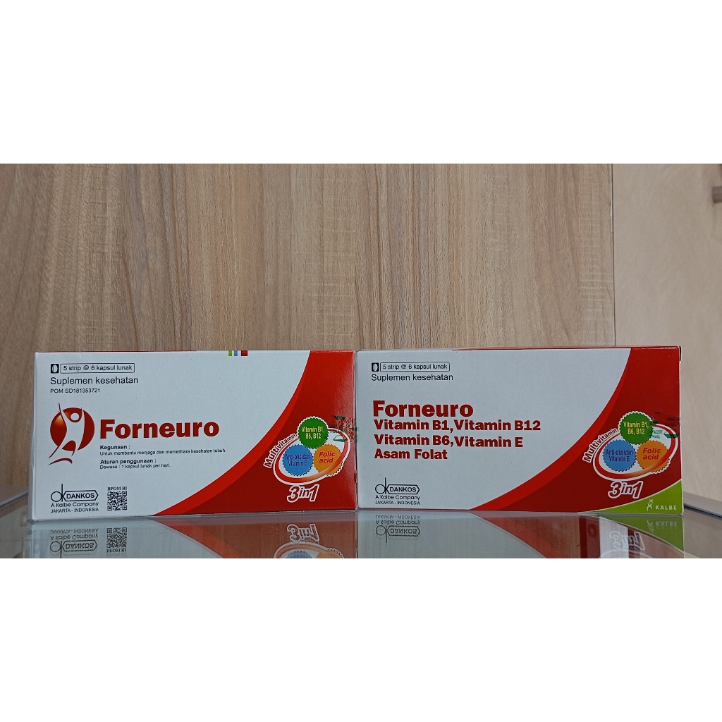Forneuro Mengobati Anemia & Kekurangan Vitamin B dan E (6 Kapsul)