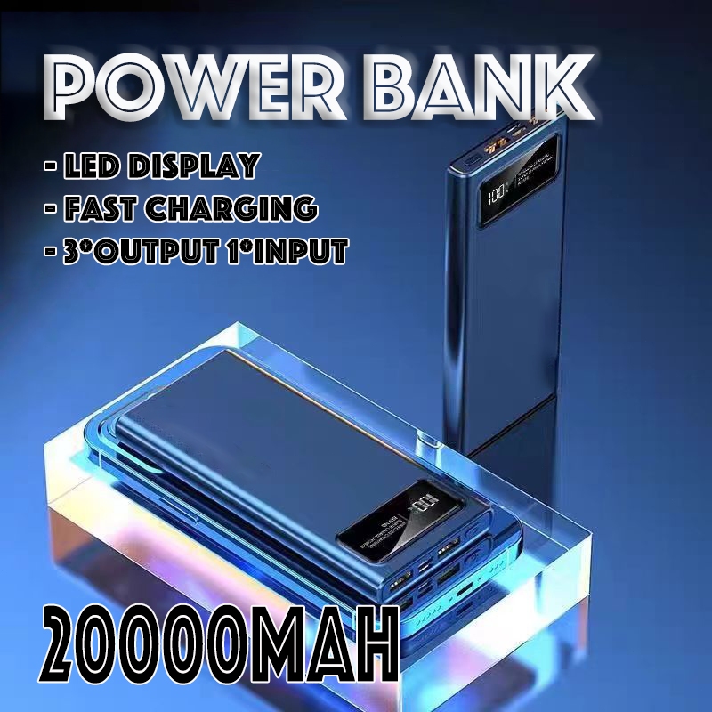 Portable Power Bank 20000mAh Powerbank 22.5w Fast Charging PD20W Fast Charge Power bank pawer bank o