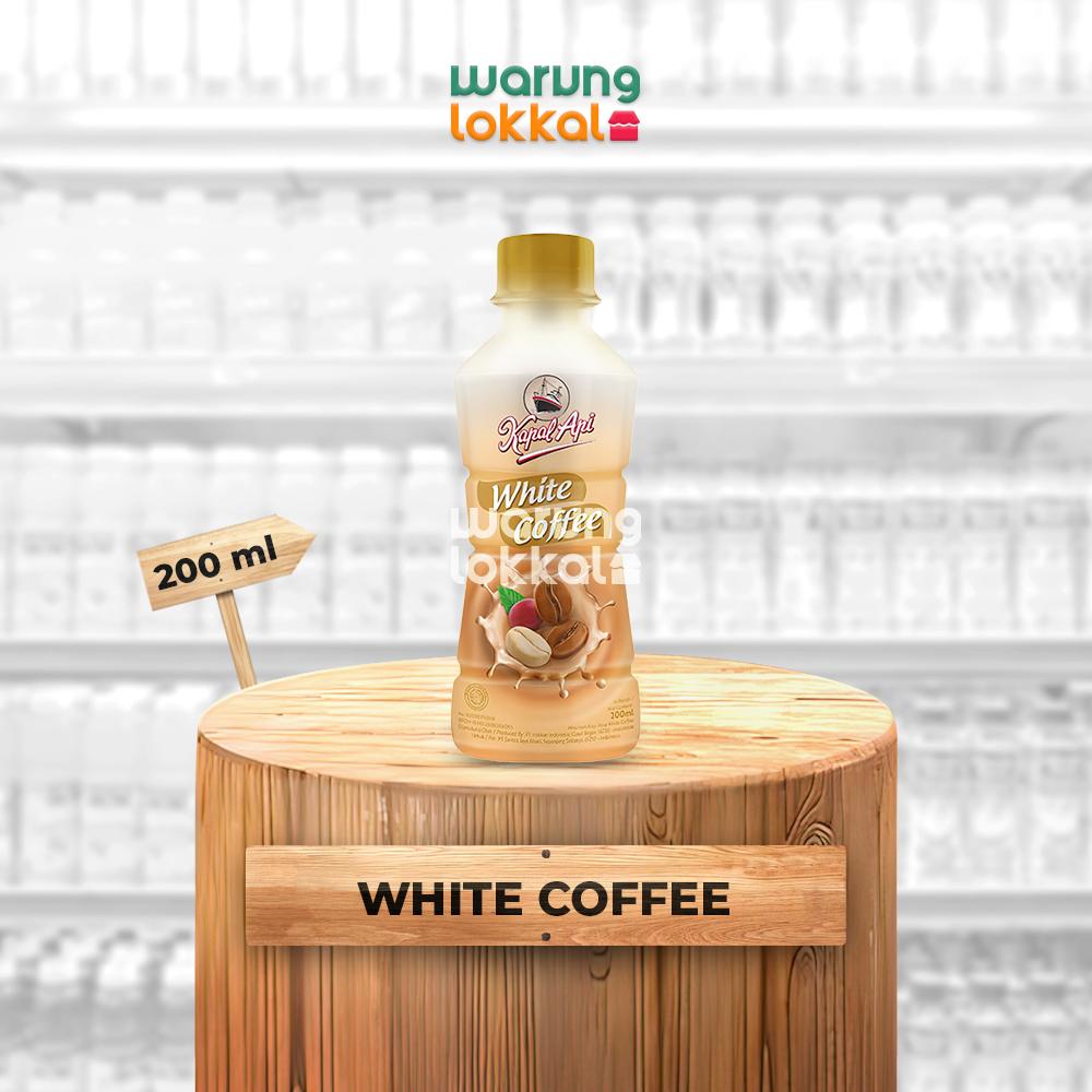 

Kapal Api White Coffee 200ml - Warung Lokkal