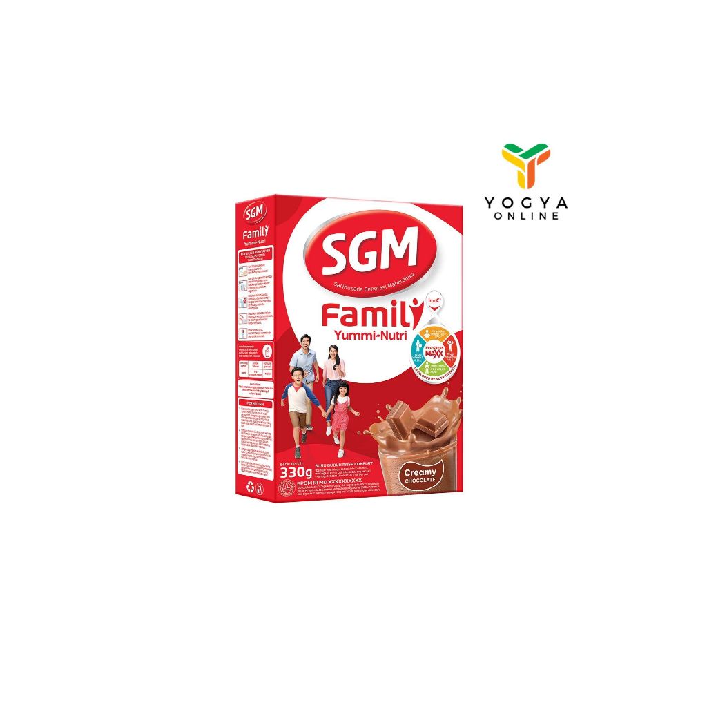 

Sgm Yummi Nutri Coklat 330 Gram