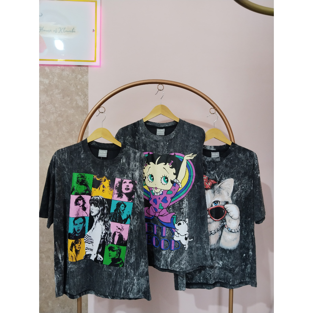 Kaos Over Size / Kaos Wanita Over Size / Kaos Wanita Karakter