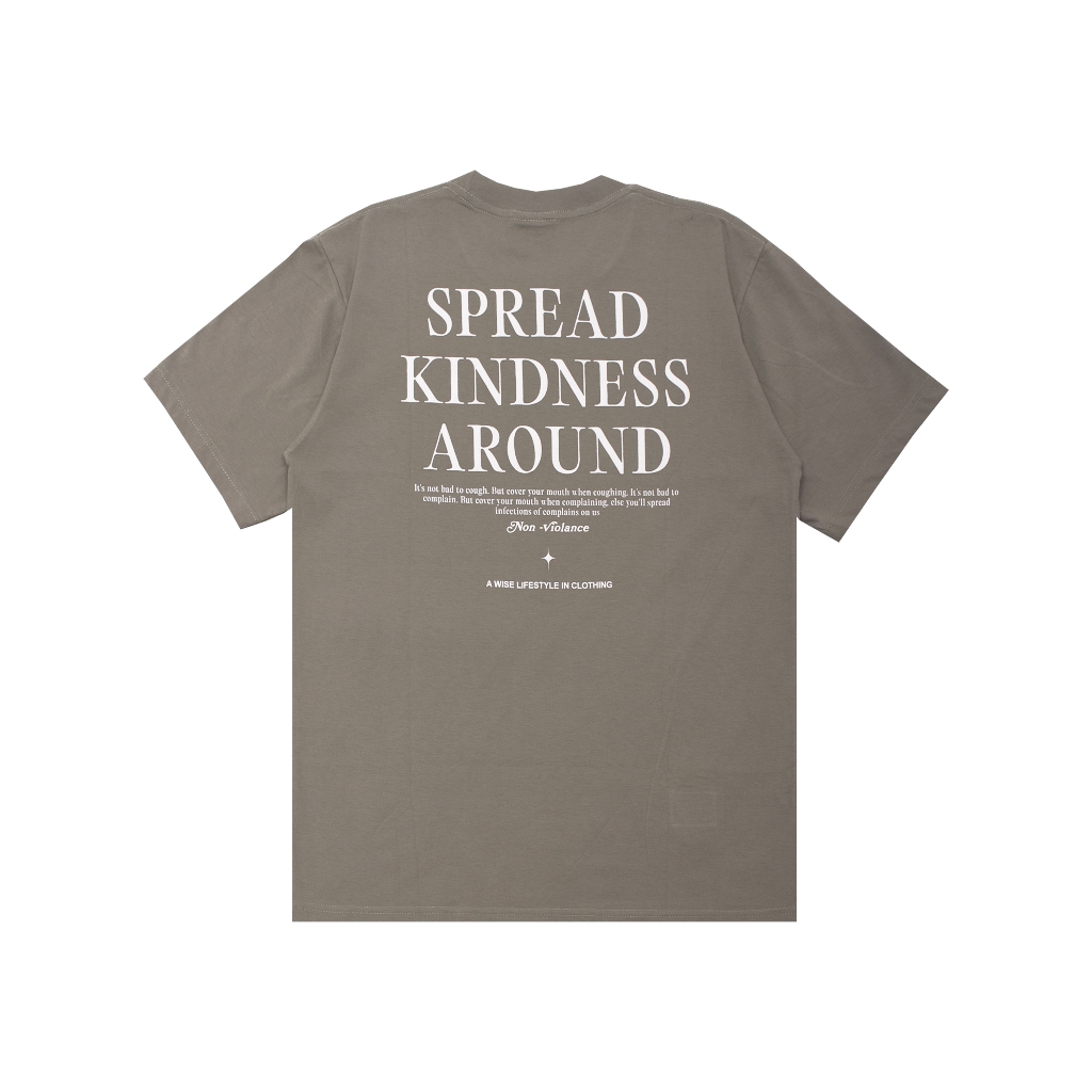 Crasher - Kaos Lengan Pendek Wlst Kindness - T-shirt Sage Green