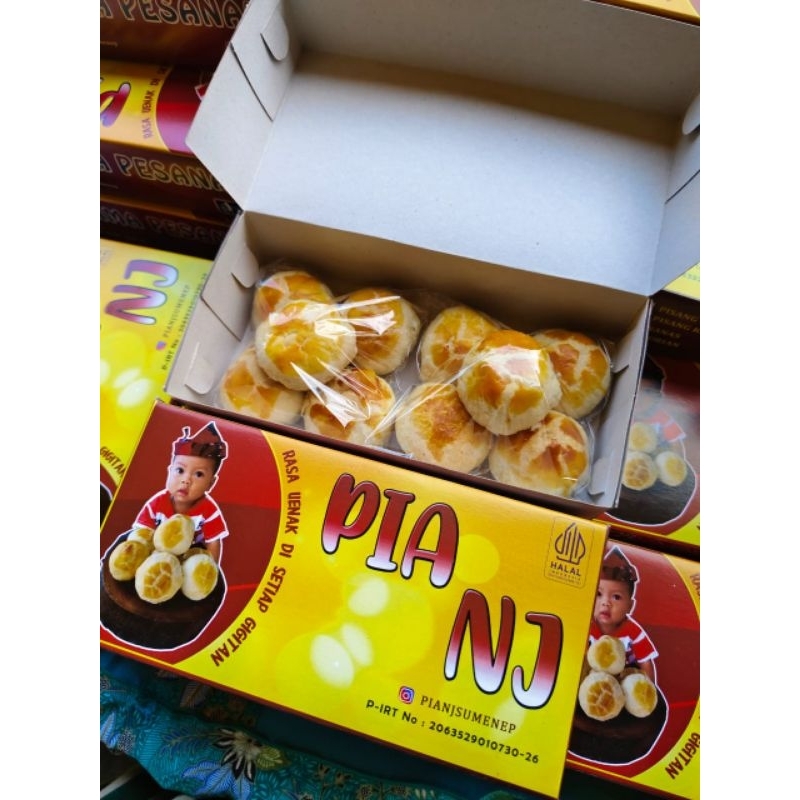 

NJ Bakpia rasa Kacang hijau isi 10