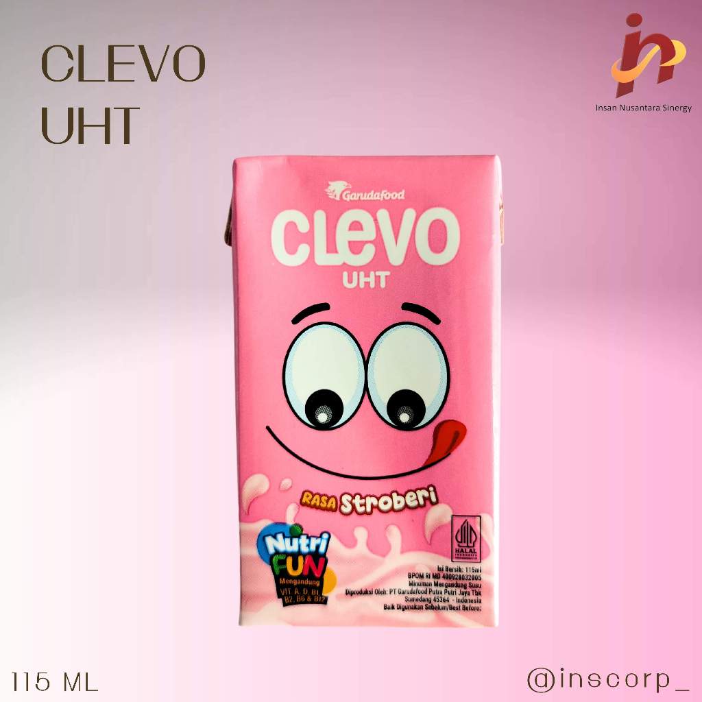 

Clevo UHT Rasa Strawberry (5 pcs)