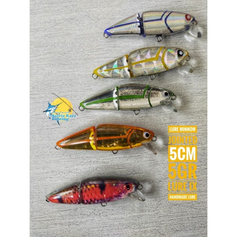 Lure Minnow Jointed Handmade Lure IX 5cm