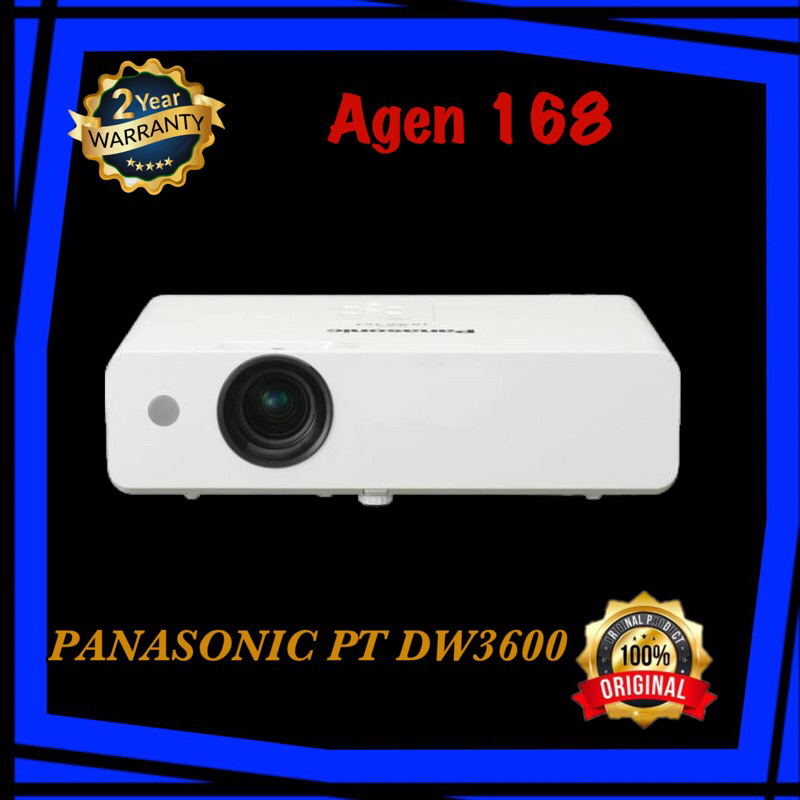 Proyector Panasonic PT DW6300 6000 Ansi