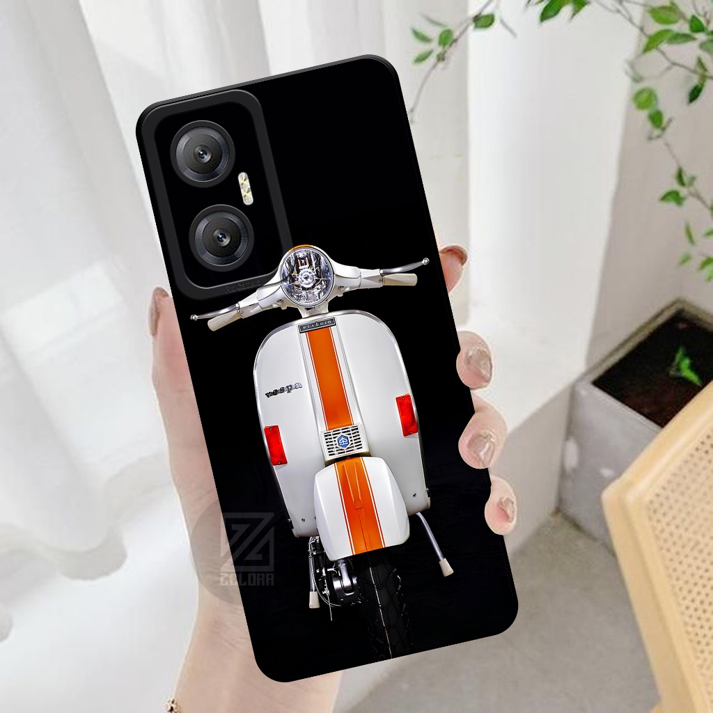 Softcase Hp INFINIX HOT 20 5G Fashion Case Vespa Case INFINIX HOT 20 5G Cover Hp Case Lucu Kesing IN