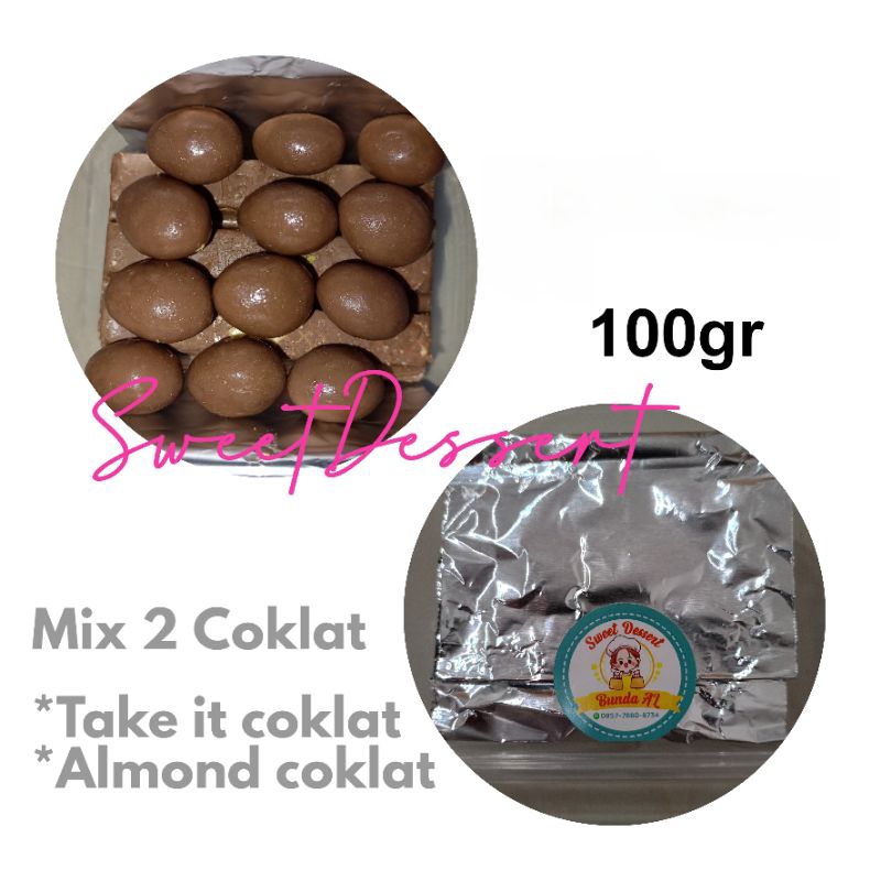 

Mix 2 Coklat (Take it coklat & bites Almond coklat)