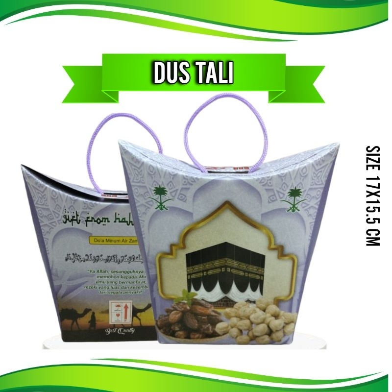

DUS OLEH OLEH HAJI/ UMROH DUS HAMPERS ADEFA 1 PCS