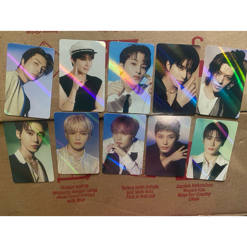 PHOTOCARD benefit aladin season greeting NCT 127 2023 Dream