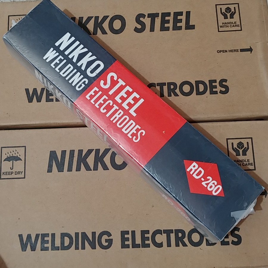 Kawat Las listrik NIKKO RD-260 Steel Besi