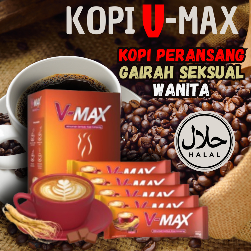 

Vmax kopi stamina wanita kopi tahan lama 100% oringinal Kopi Kuat wanita 100% BPOM penambah gairah
