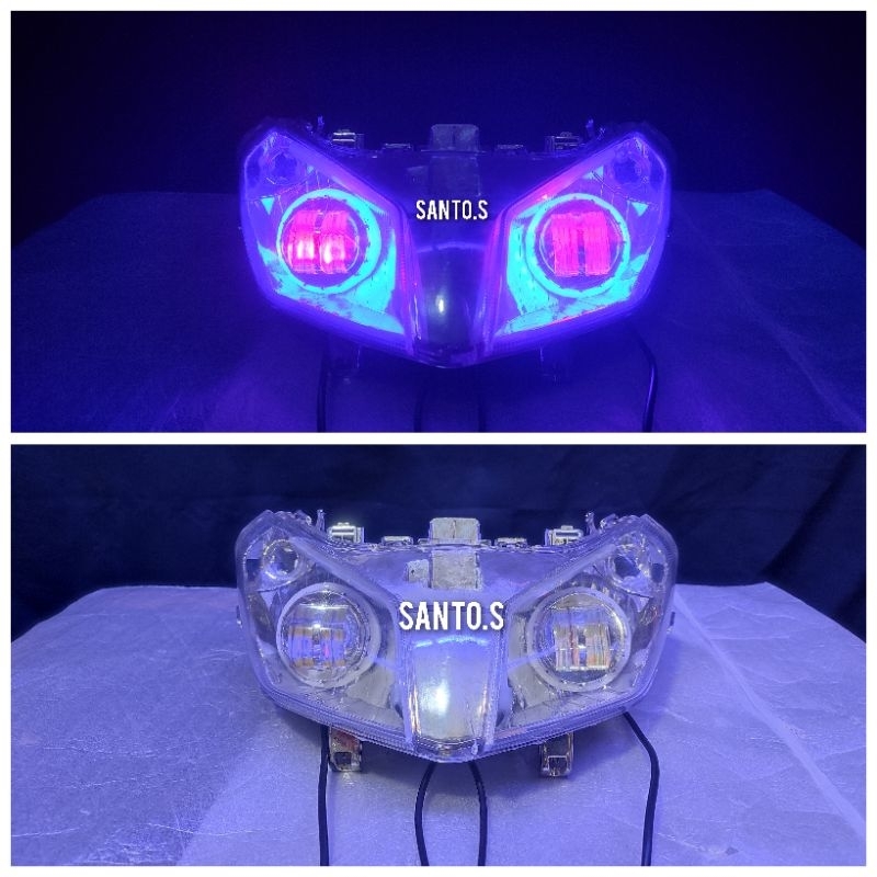 REFLEKTOR LAMPU VARIO 110 TECNO PROJIE DAYMEKER