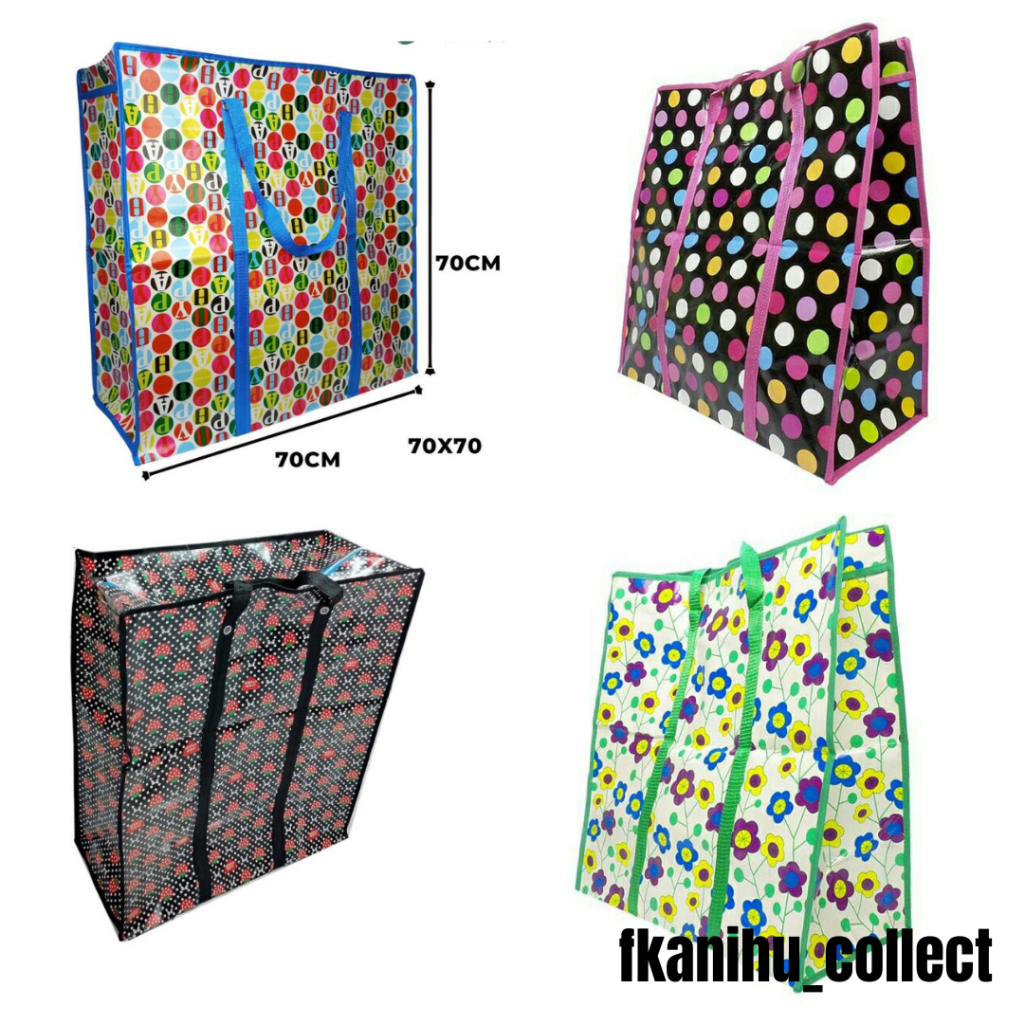 Tas Laundry Bag Jumbo / Tas karung JUmbo / Tas Motif Laundry Jumbo / Tas Karung Serbaguna / Tas Bela