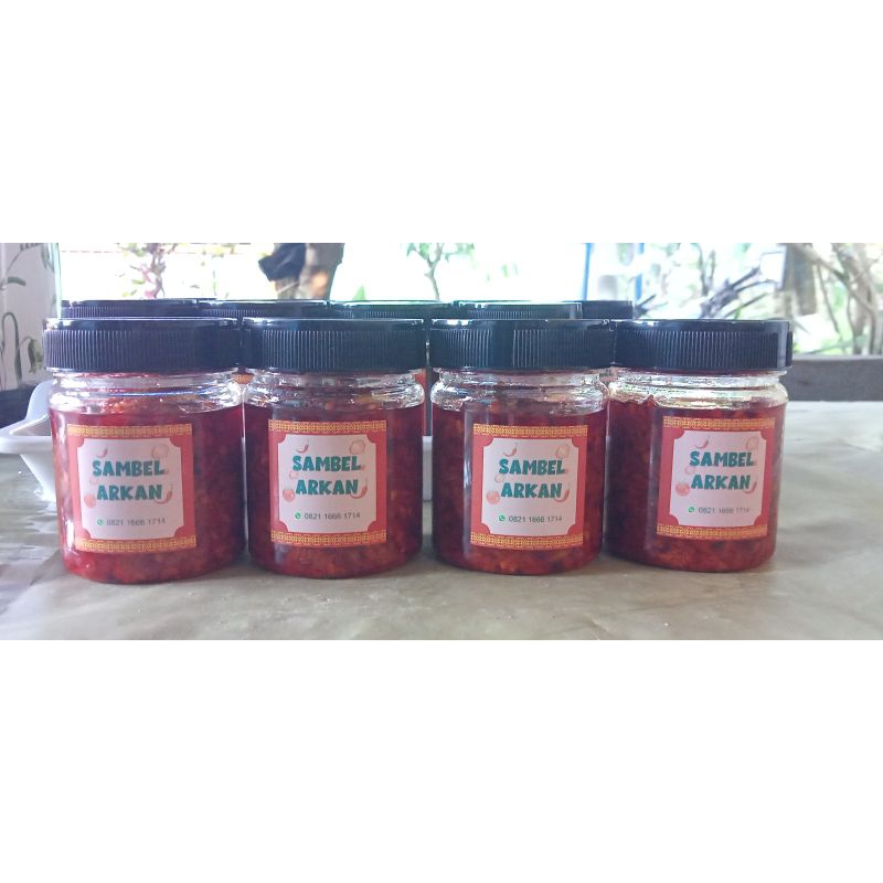 

sambel teri 100ml #sambel arkan