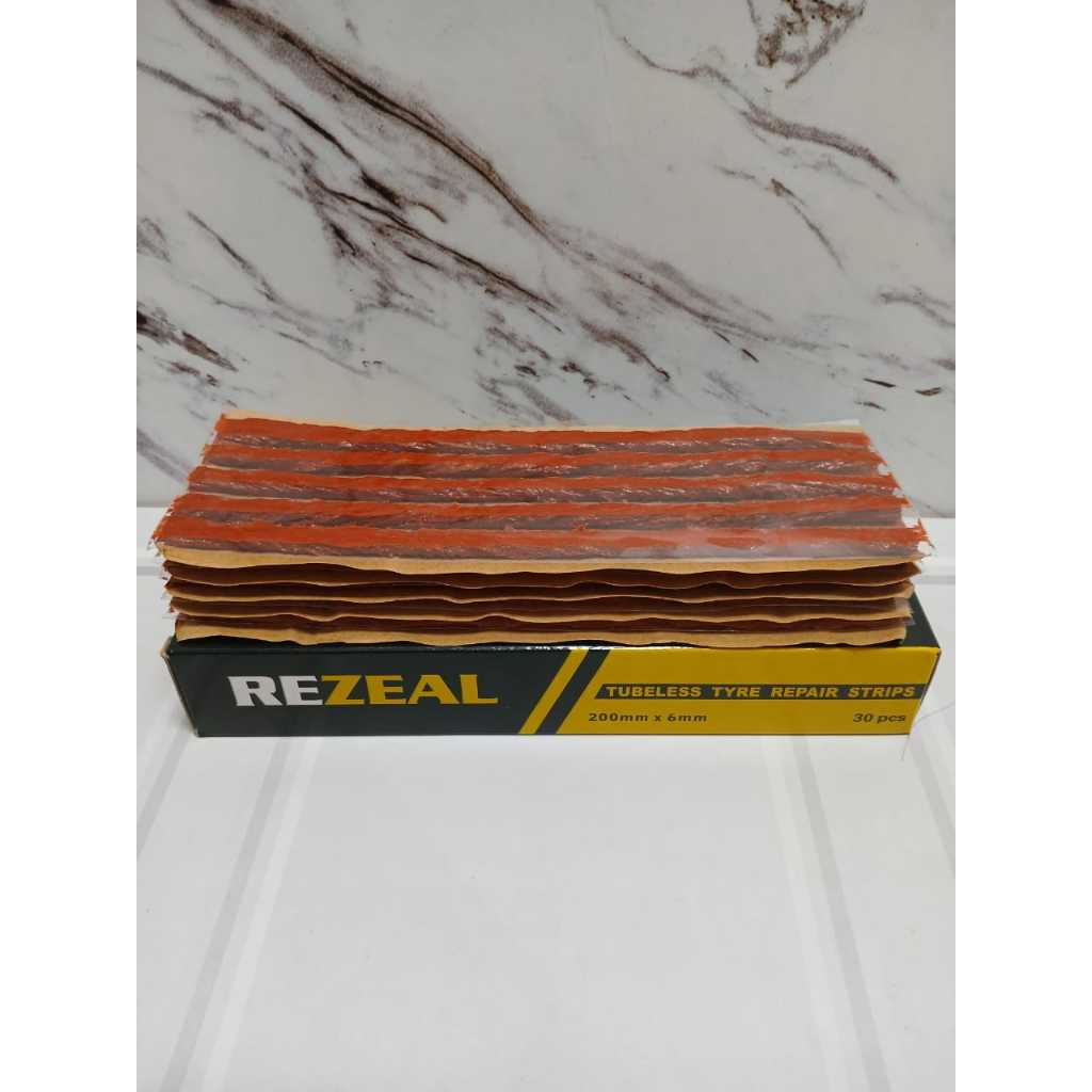 KARET TUBLES/TEMPEL BAN TUBLES CACING /6 PCS 30 GARIS REZEAL