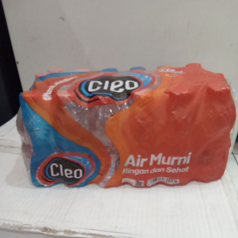 

Cleo 220ml x 24 air mineral air murni ringan dan sehat cleo botol kecil