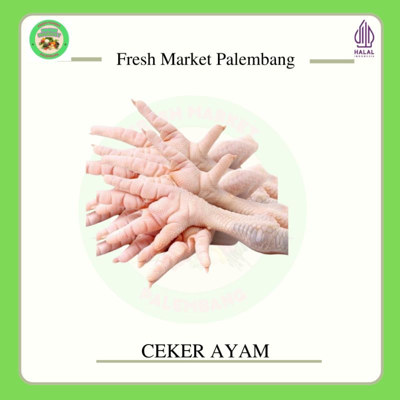 Ceker ayam -Fresh Market Palembang-