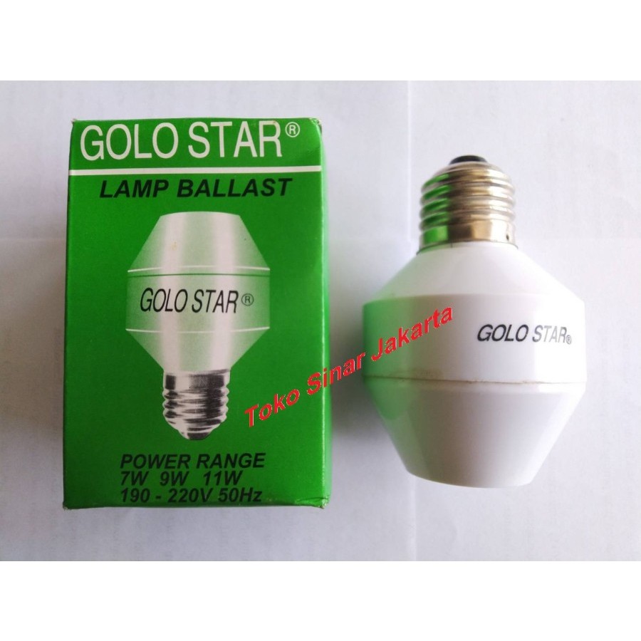 Fitting Lampu Adaptor Trafo Lampu Tusuk Ballast Travo PLS 2Pin E27