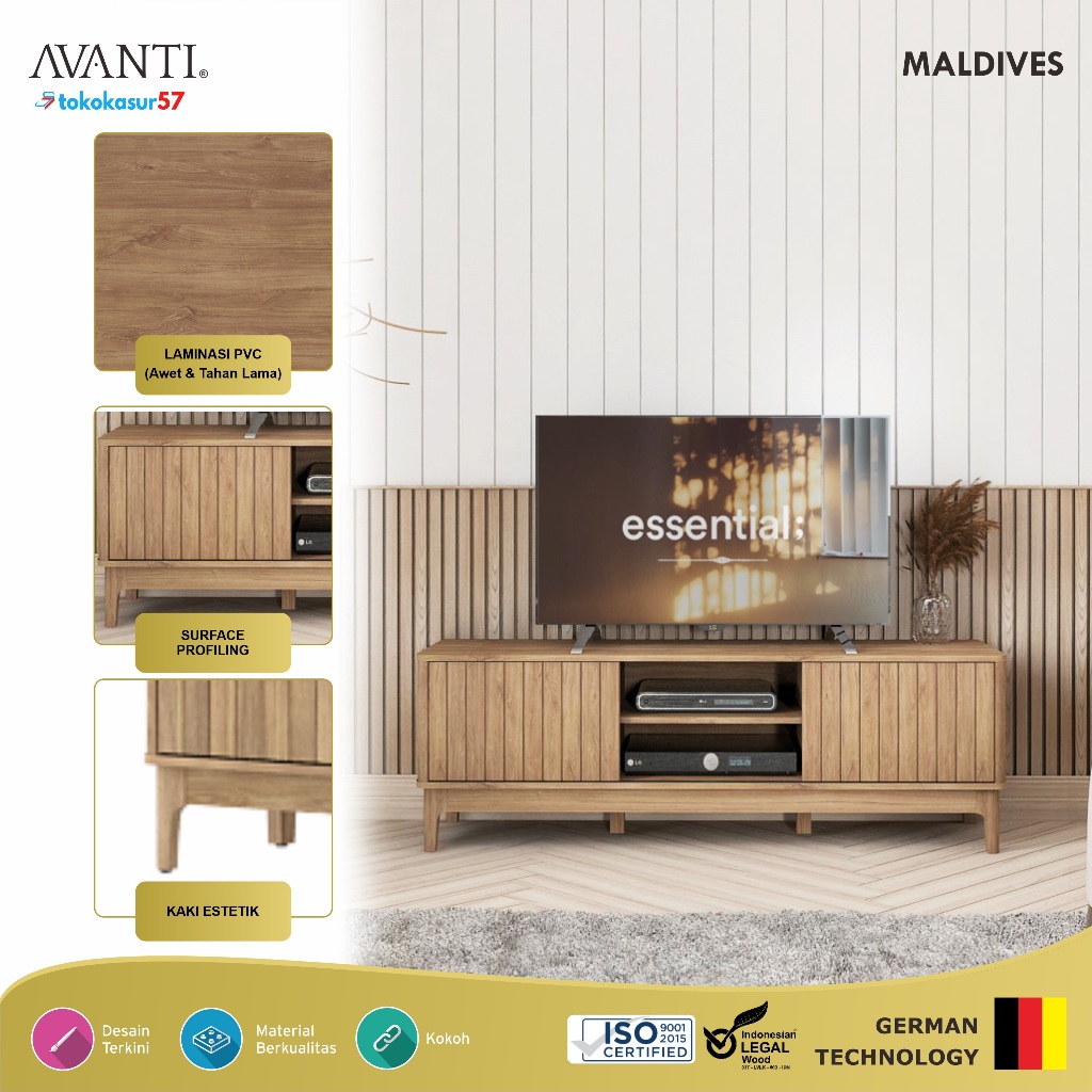 Meja TV / Rak TV MONZA RTV 150 Avanti Furniture