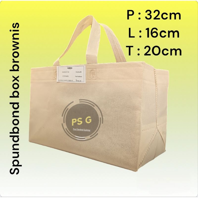 

Tas Goodiebag Box Brownies/DLL ukuran 32×16×20 1lusin (isi 12pcs)