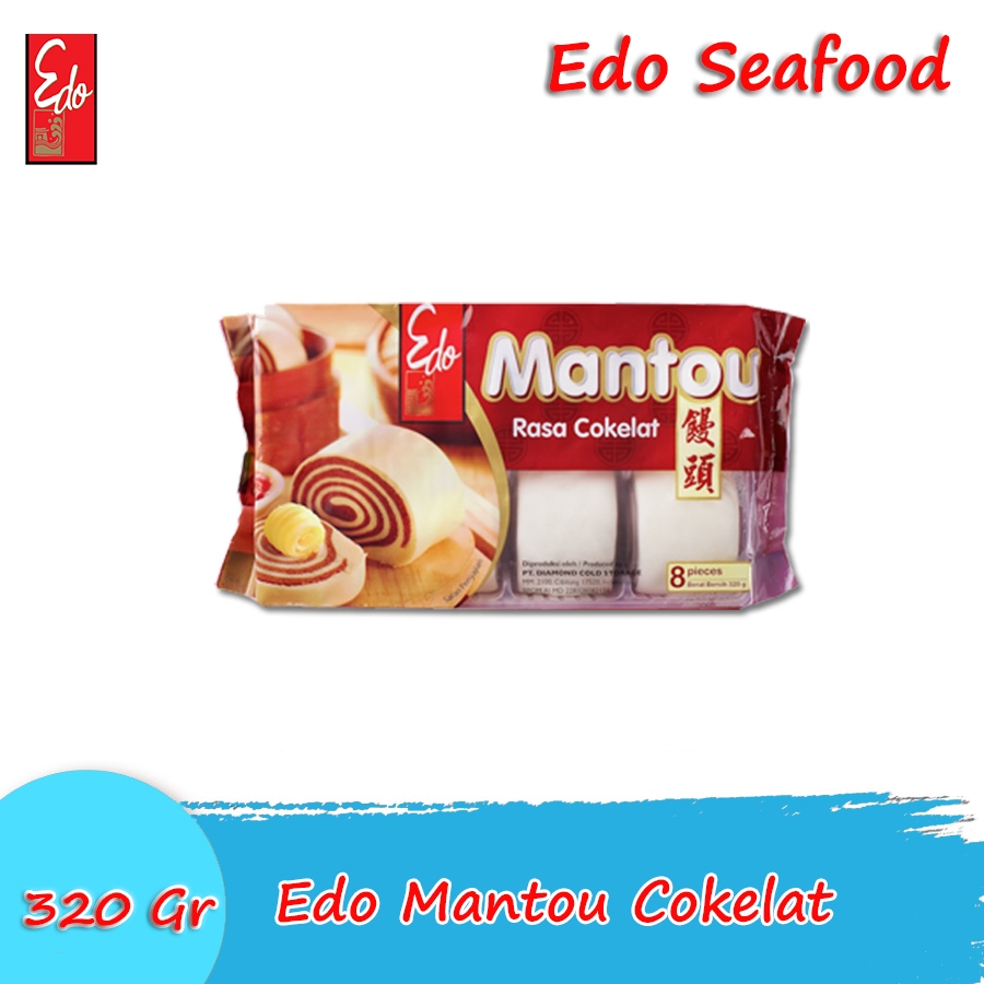 

Edo Mantou Chocolate 320 Gr / Edo Mantou Coklat