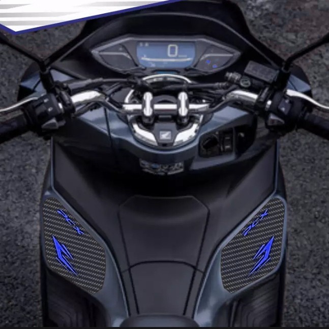 Sticker Striping Tankpad Sidepad Atas honda PCX 160 all PCX 160 sticker timbul Resin SIDEPAD ATAS