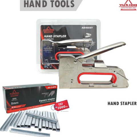 

YUKIDO Stapler Tembak R23 Cekrekan Pengokot Hekter Gun Tacker Staples Sofa Staples Jok Stepler Motor KODE O5H4