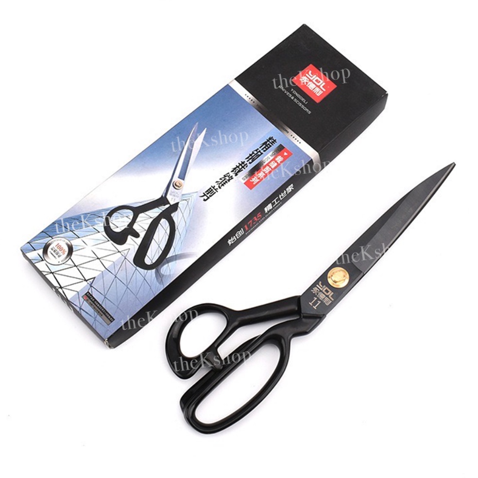 

Gunting Kain Premium Bagus Tajam Gunting Jahit Hitam Ukuran 8 9 1 12 inch Inci KODE G7K9