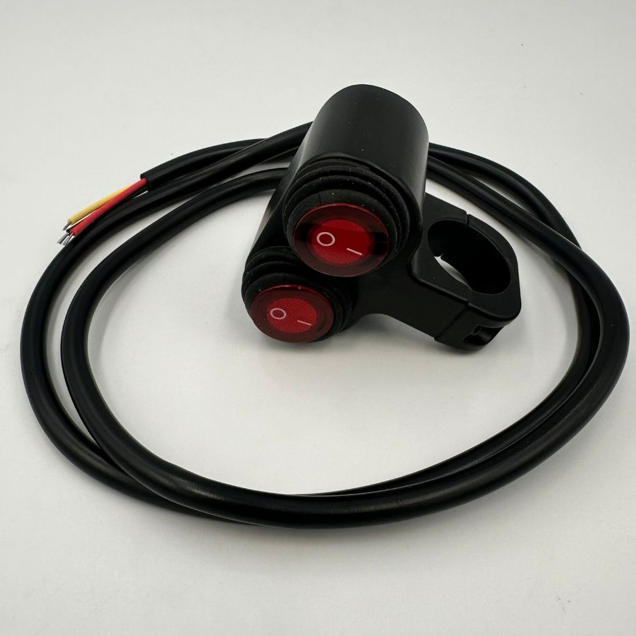 Saklar ON / OFF 2 Tombol Lampu Stang Motor