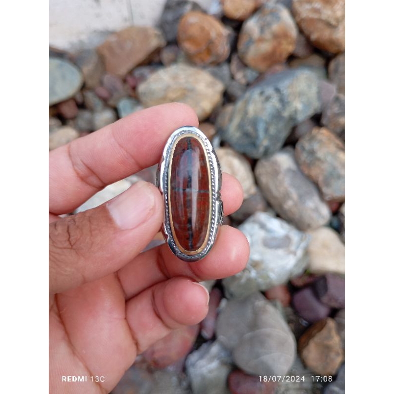 Natural cincin Tapak jalak jesper merah