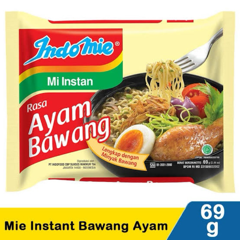 

INDOMIE MIE INSTAN - INDOMIE AYAM BAWANG
