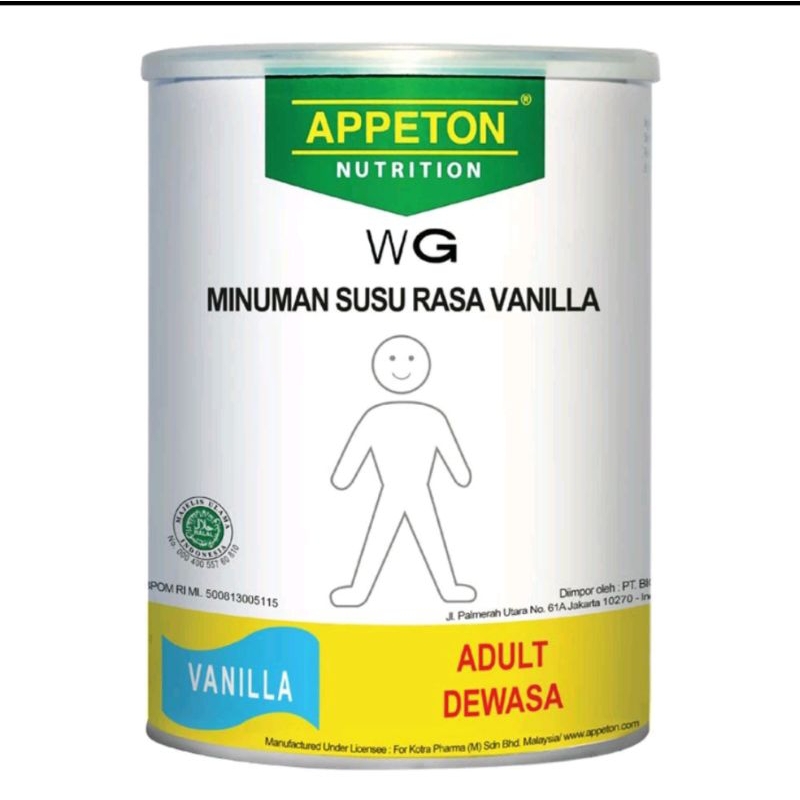 

Appetton Weight Gain Adult Vanilla 450 gr