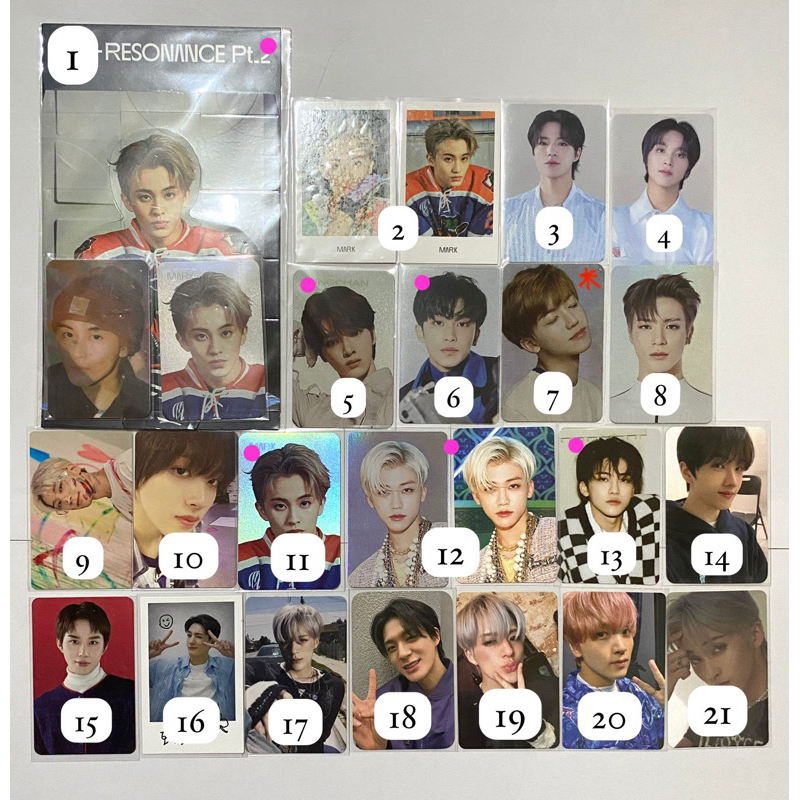 OFFICIAL NCT DREAM 127 PHOTOCARD PC AAB JENO JAEMIN MARK HAECHAN JISUNG HODLOGRAM 90s LOVE RESONANCE