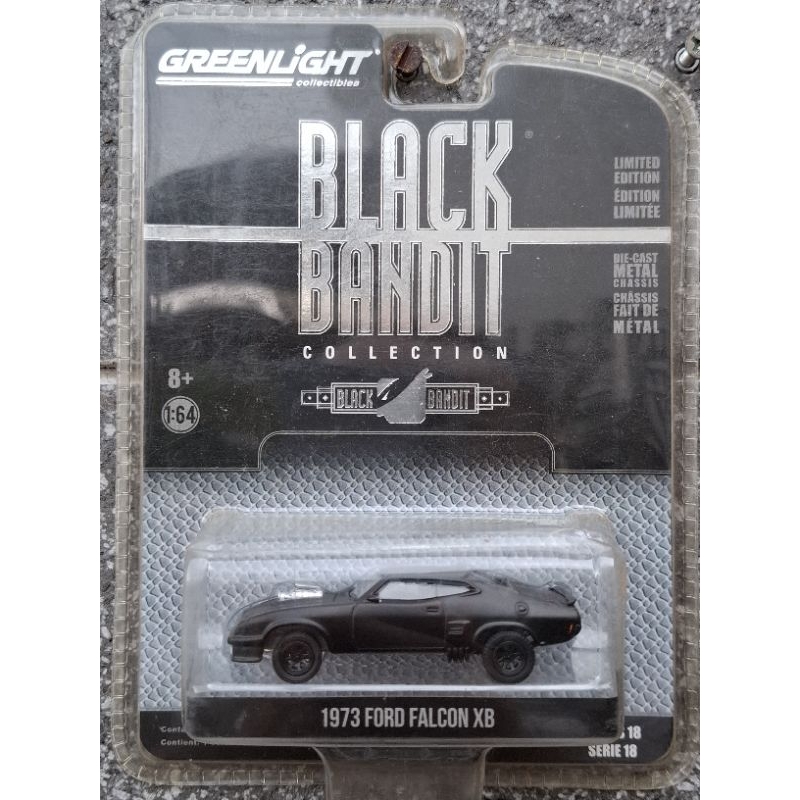 FORD FALCON XB 1973 BLACK BANDIT GREENLIGHT