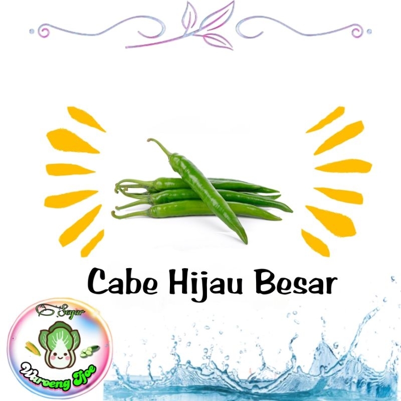 

Cabe Hijau Besar Segar