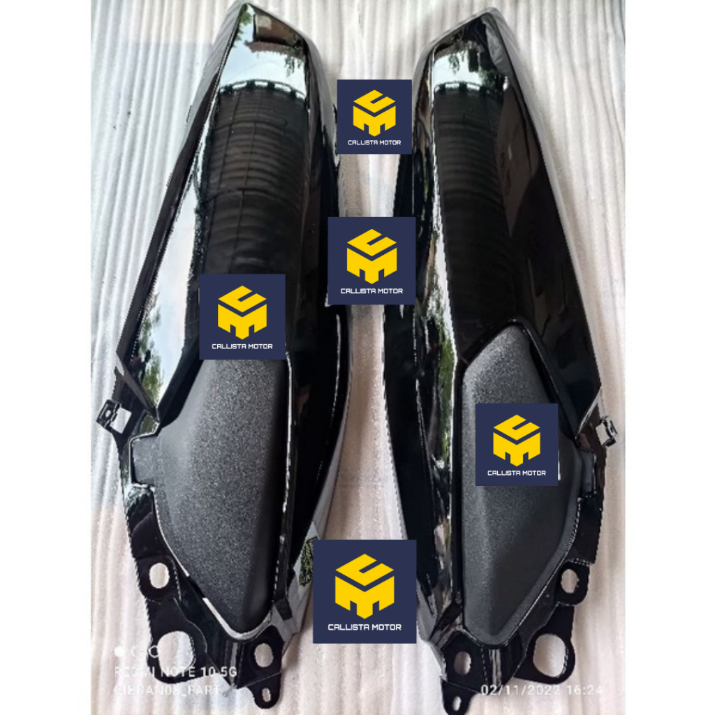 COVER BODY YAMAHA NMAX OLD BODY BELAKANG KANAN KIRI NMAX LAMA FULLSET WARNA HITAM GLOSSY