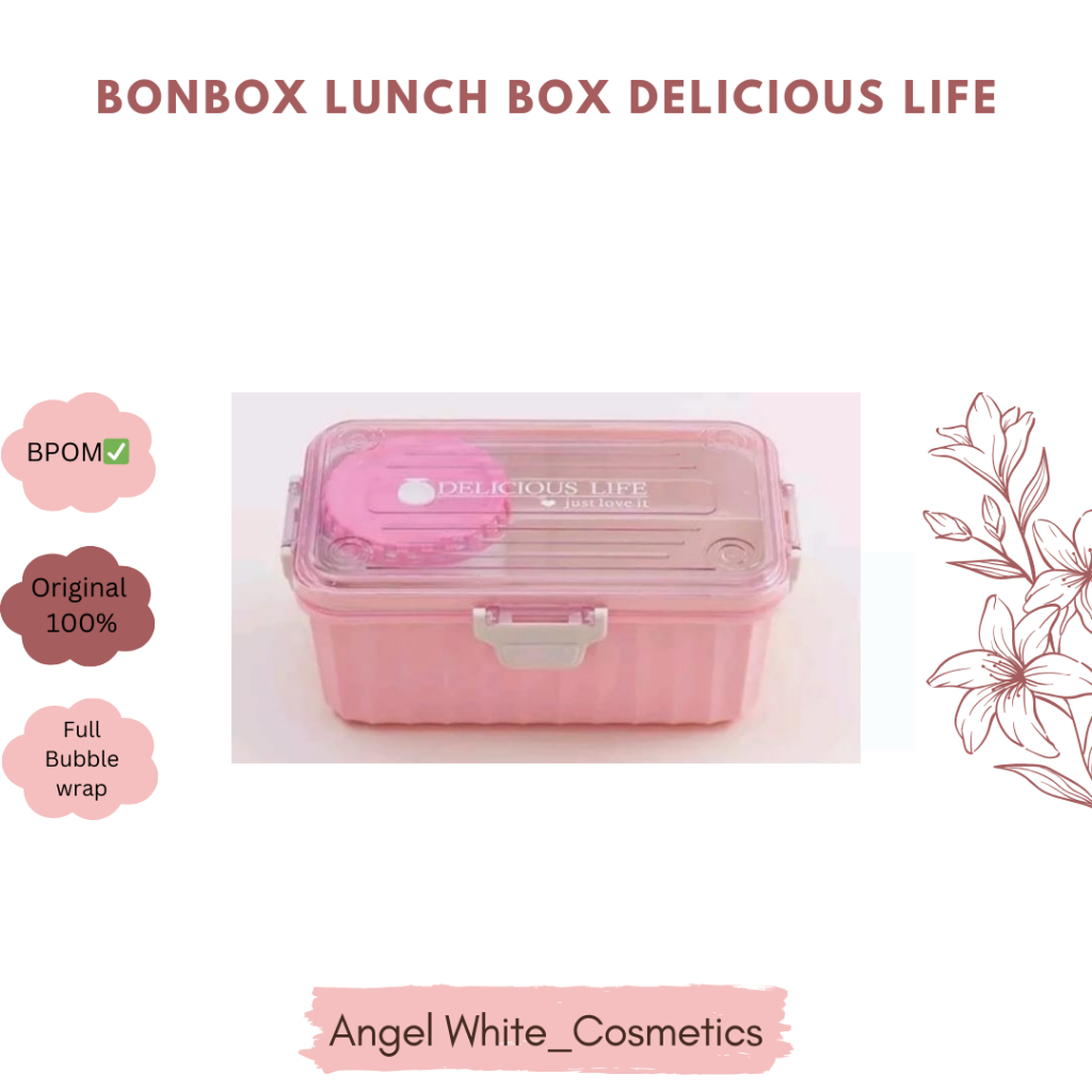 BONBOX LUNCH BOX DOUBLE DECK / KOTAK MAKAN/KOTAK BEKAL