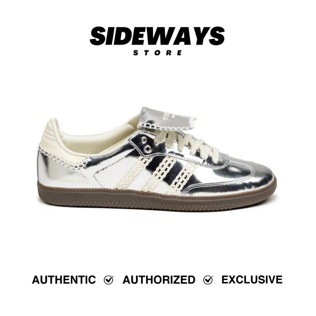 Adidas Samba Wales Bonner Silver Metallic / Core White / Grey One