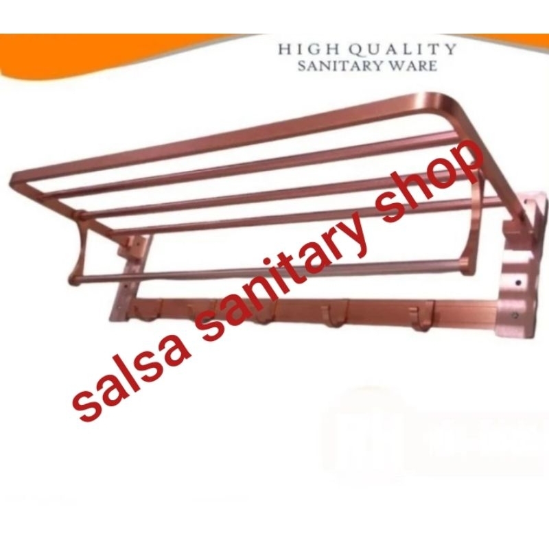 Gantungan handuk lipat / rak handuk lipat