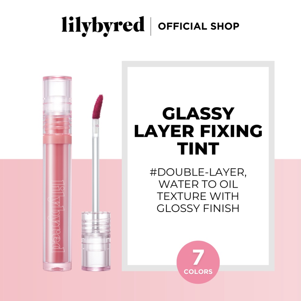 KODE K98C lilybyred Glassy Layer Fixing Tint 4g  Glossy Finish  Light Texture  LongLasting  Transfer