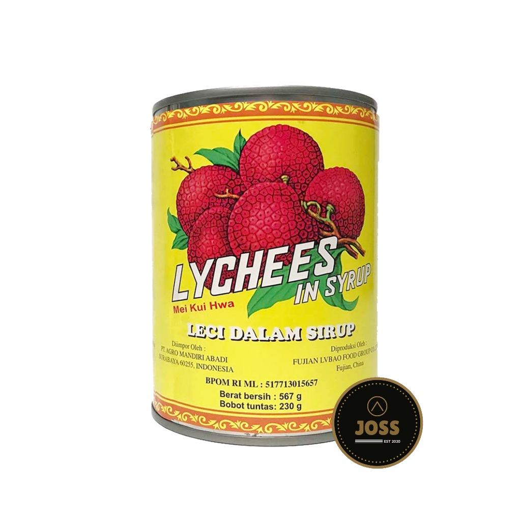 

[KHUSUS INSTAN] Leci Kaleng / Lychee in Syrup 567gr MEI KUI HWA