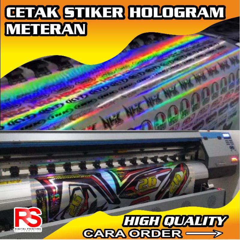 

CETAK STIKER HOLOGRAM METERAN Bebas desain sesuka hati