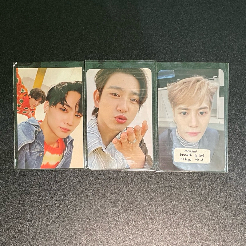 GOT7 JB Jaebeom JayB Jinyoung Jackson PC Photocard Jus 2; Breath of Love