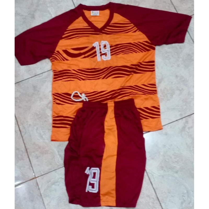 setelan baju bola tim set isi 18